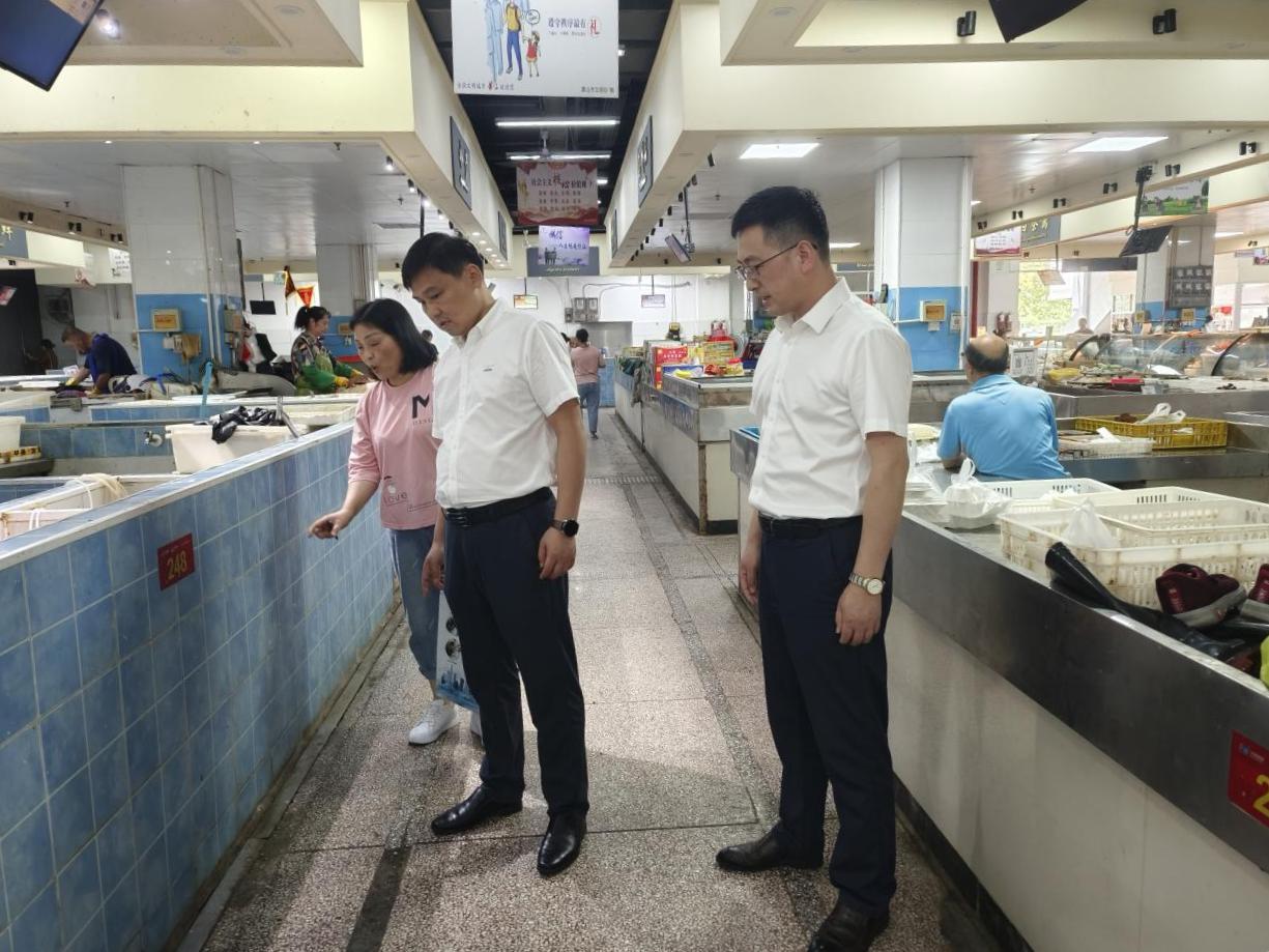 管好“菜籃子”，守護“大民生”國資運營公司開展菜市場大巡查