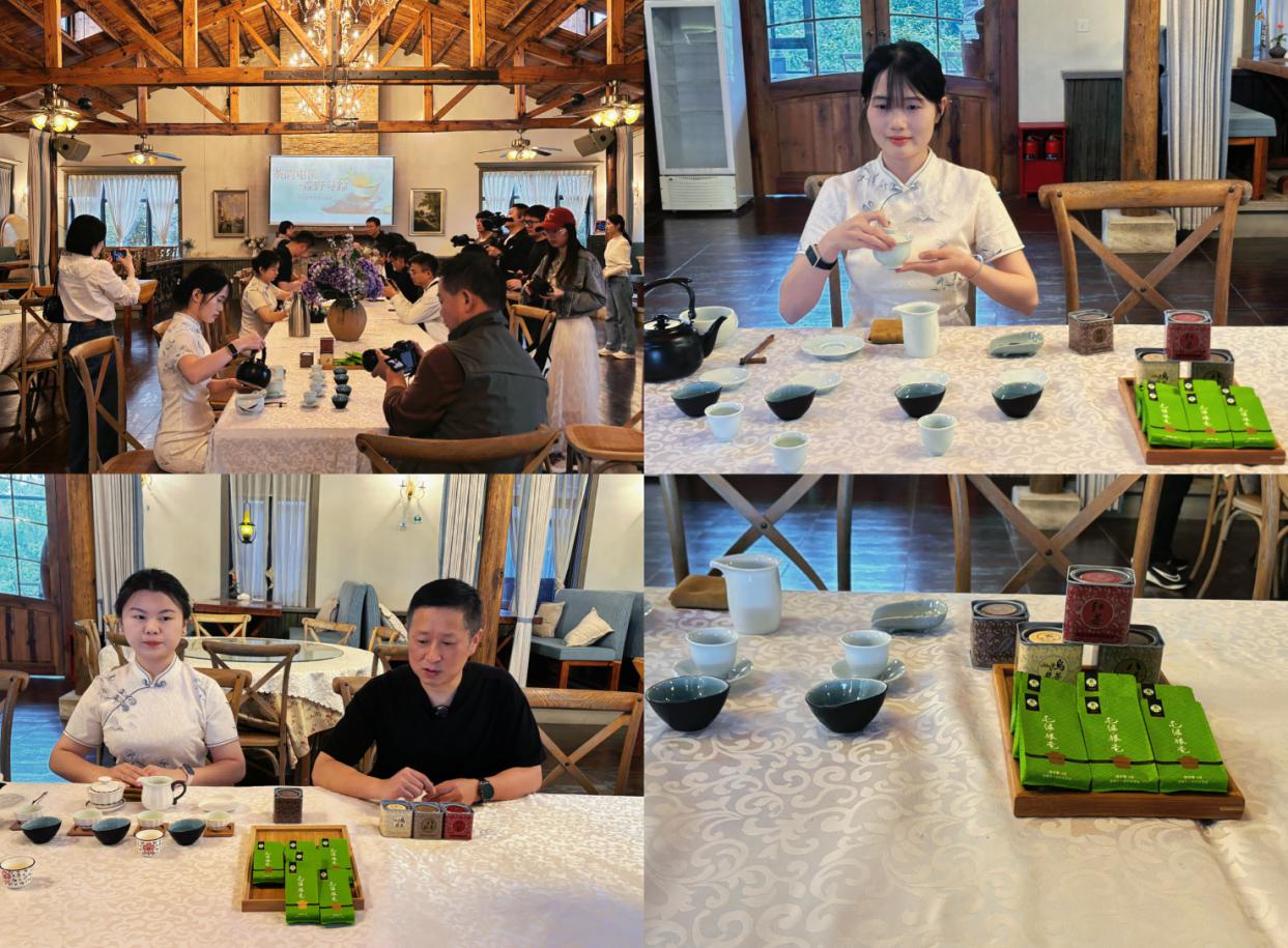 鏡頭聚焦非遺茶韻，新媒體賦能屯綠新生—昱城文旅公司黨支部開展四月主題黨日活動